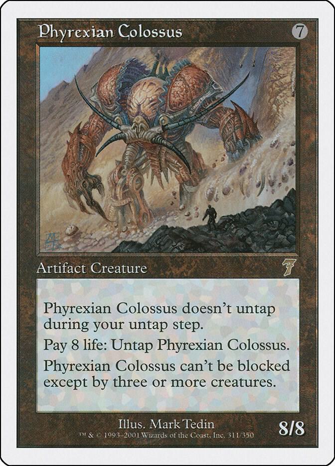 Phyrexian Colossus - 7th Edition - Magic: The Gathering