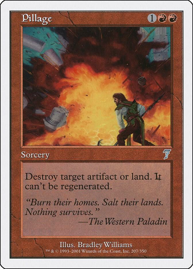 Pillage - 7th Edition - Magic: The Gathering - TCGplayer.com