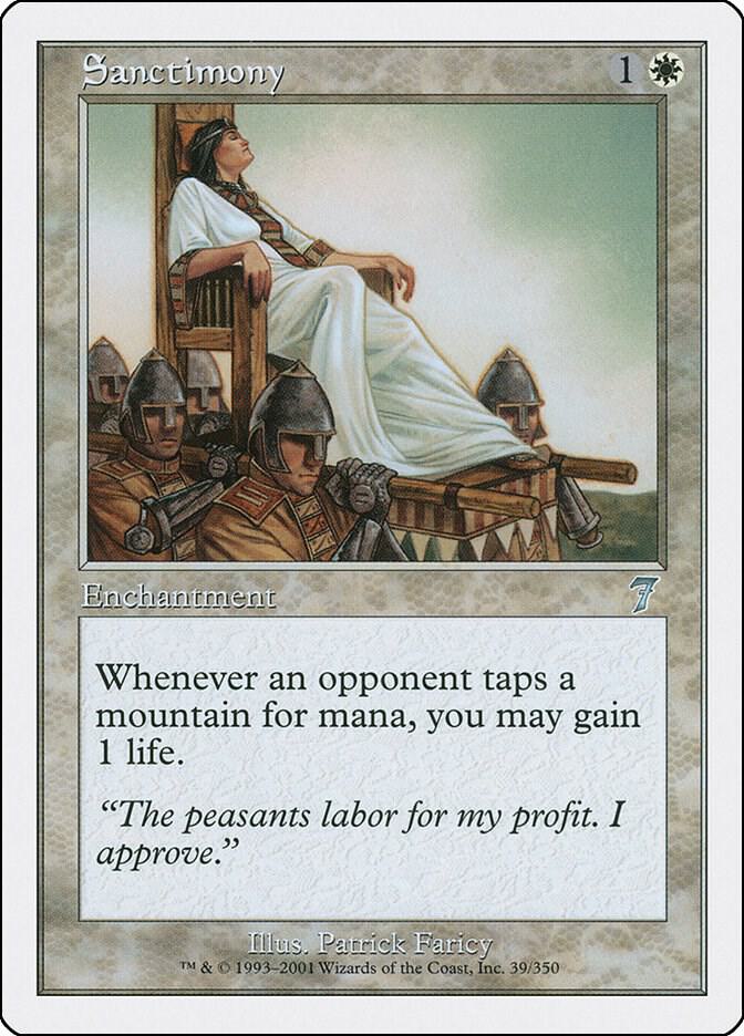 Sanctimony 39 card