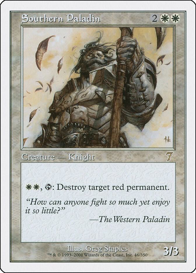 Southern Paladin 46 card