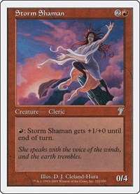 Storm Shaman - 7th Edition - Magic: The Gathering card