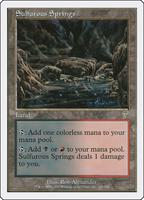 Sulfurous Springs - 7th Edition - Magic: The Gathering
