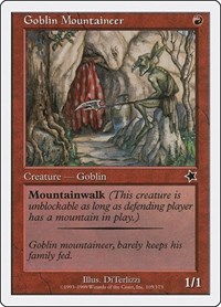 Goblin Mountaineer - Starter 1999 - Magic: The Gathering card