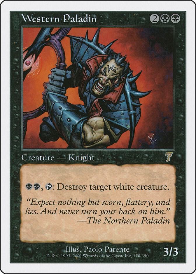 【旧枠Foil】西の聖騎士/Western Paladin 7ED 英1日1 Western Paladin - 7th Edition - Magic: The Gathering - TCGplayer.com
