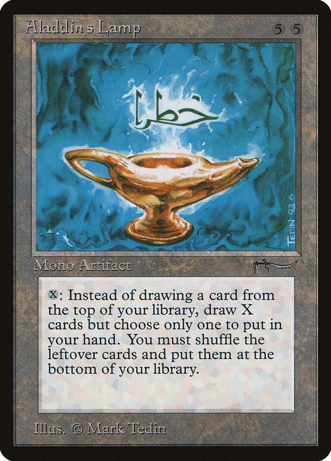 Aladdin s Lamp Arabian Nights Magic The Gathering TCGplayer aladdin-s-lamp-arabian-nights-magic-the-gathering-tcgplayer