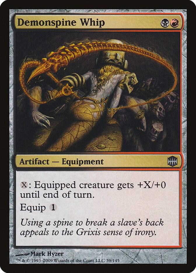 Demonspine Whip - Alara Reborn - Magic: The Gathering - TCGplayer.com