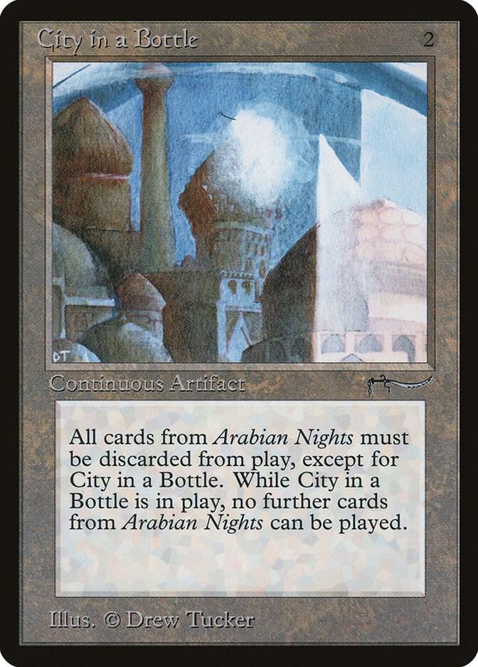 City in a Bottle - Arabian Nights - Magic: The Gathering - TCGplayer.com