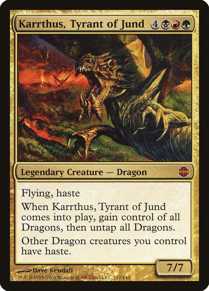 ジャンドの暴君、カーサス/Karrthus, Tyrant of Jund Karrthus, Tyrant of Jund - Alara Reborn - Magic: The