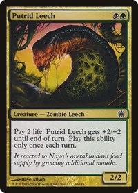 Putrid Leech - Alara Reborn - Magic: The Gathering card