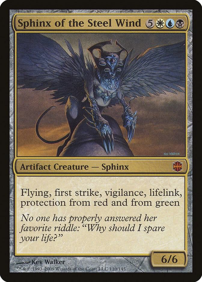 Sphinx of the Steel Wind - Alara Reborn - Magic: The Gathering