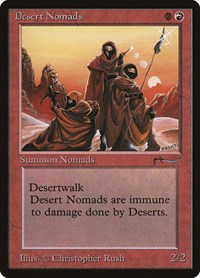 Desert Nomads - Arabian Nights - Magic: The Gathering card