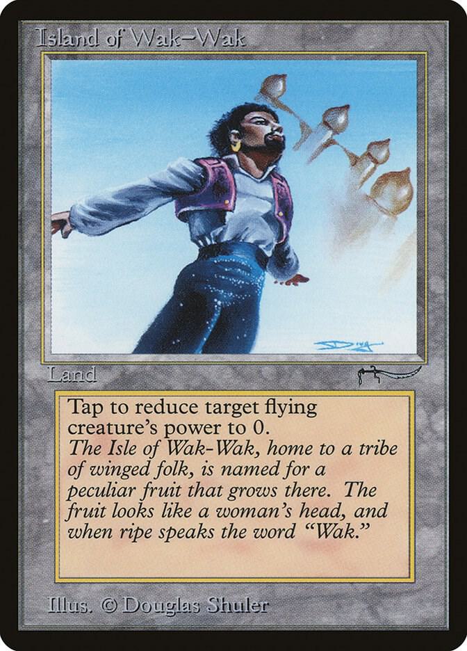 Island of Wak-Wak - Arabian Nights - Magic: The Gathering