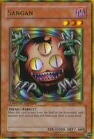 sangan yugioh card - LDS3-EN001 - Ultra Rare with that name for the rest of this turn Sangan - Gold Series 2009