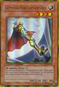 Elemental Hero Captain Gold - Gold Series 2009 - YuGiOh
