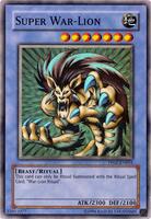 Yu-Gi-Oh! Super War-Lion & War-Lion Ritual Card Set - Super Rare, Unlimited Edition, Near Mint 12 thumbnail image