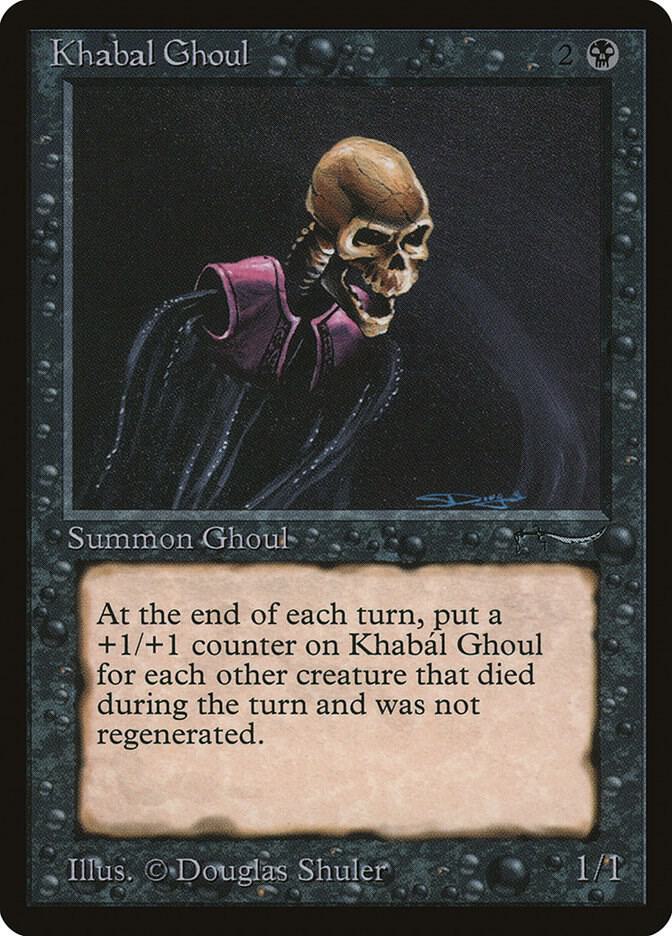 MTG アラビアンナイト　khabal ghoul Khabal Ghoul - Arabian Nights - Magic: The Gathering - TCGplayer.com