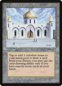 Library of Alexandria - Arabian Nights - Magic: The Gathering