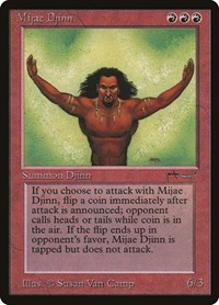 Mijae Djinn - Arabian Nights - Magic: The Gathering card