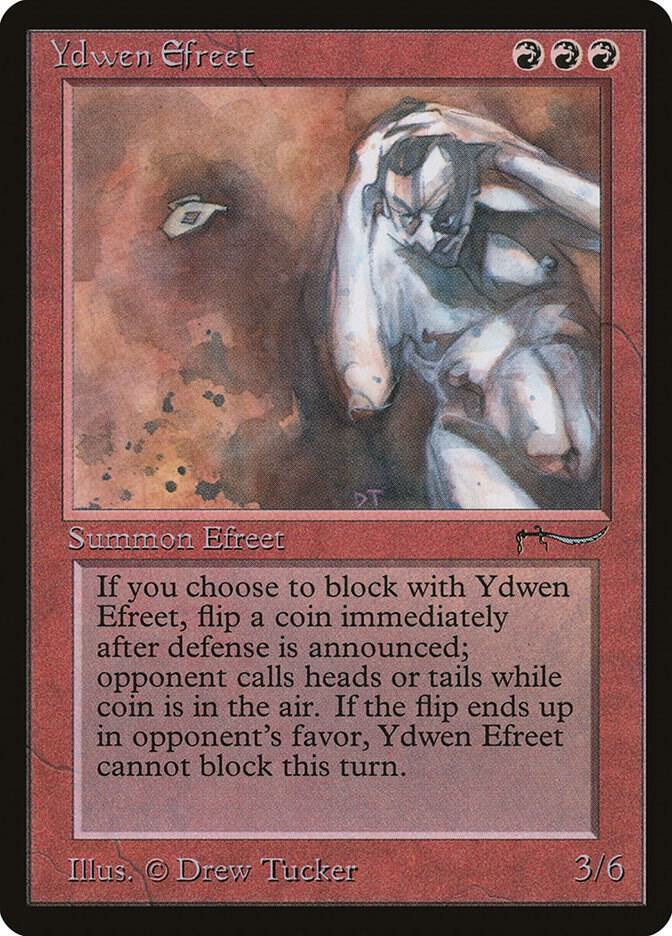 MTG Ydwen Efreet 英語　1枚 Ydwen Efreet - Arabian Nights - Magic: The Gathering