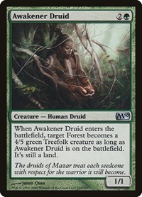 Awakener Druid - Magic 2010 (M10) - Magic: The Gathering card