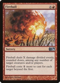 Fireball - Magic 2010 (M10) - Magic: The Gathering card