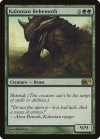 Kalonian Behemoth - Magic 2010 (M10) - Magic: The Gathering card