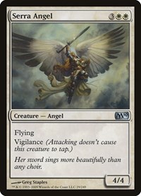 Serra Angel - Magic 2010 (M10) - Magic: The Gathering card