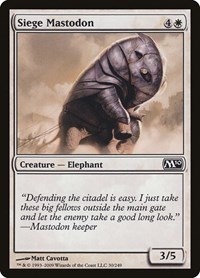 Siege Mastodon (Magic 2010 (M10))