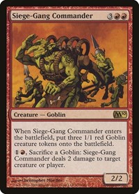 Siege-Gang Commander (Magic 2010 (M10))