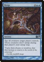 sleep mtg card Magic The Gathering - Throne of Eldraine - Charmed Sleep
