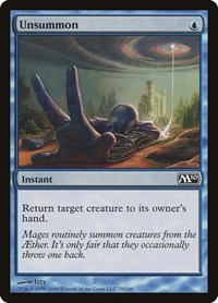 Unsummon (Magic 2010 (M10))