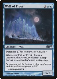 Wall of Frost - Magic 2010 (M10) - Magic: The Gathering card