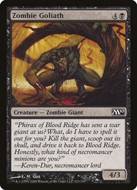 Zombie Goliath - Magic 2010 (M10) - Magic: The Gathering card