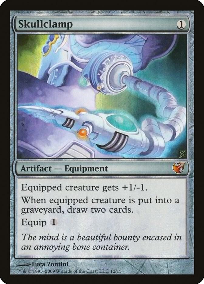 Skullclamp - From the Vault: Exiled - Magic: The Gathering