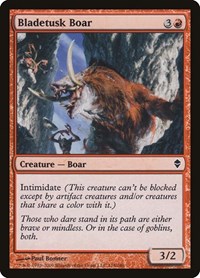 Bladetusk Boar (Zendikar)