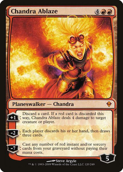 mtg 燃え立つチャンドラ プレイマット gpヒューストン 2010 チャンドラ Chandra Ablaze Playmat | Steve Argyle