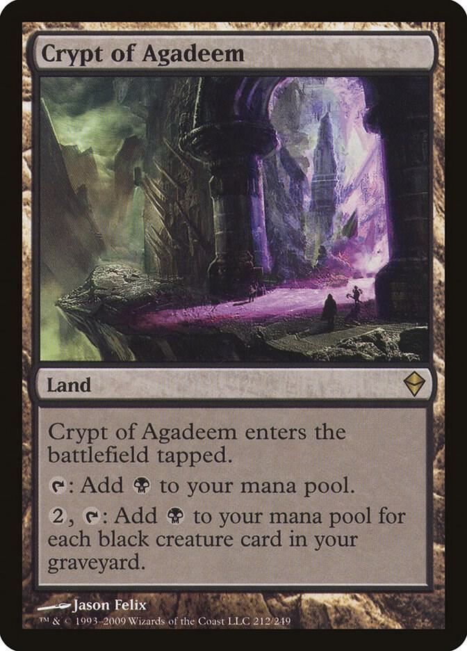 Crypt of Agadeem - Zendikar - Magic: The Gathering - TCGplayer.com