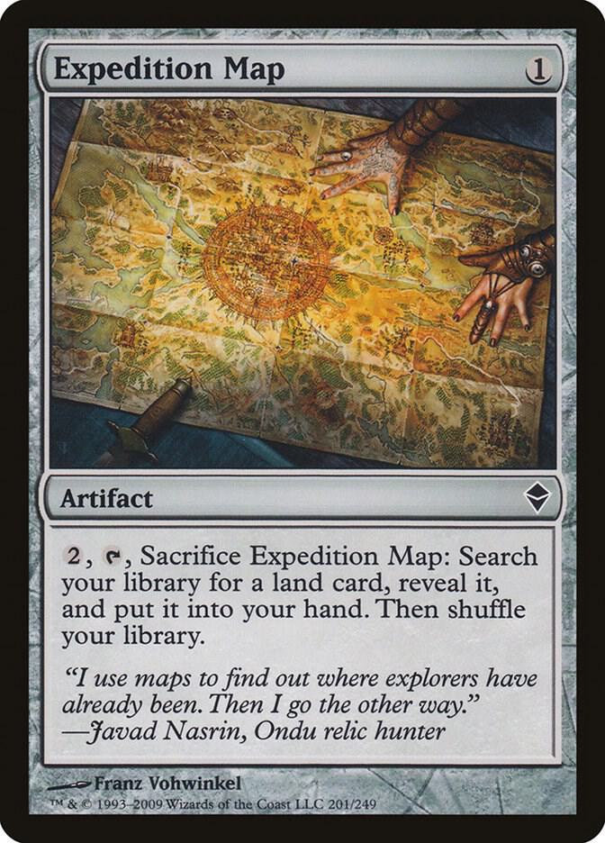 Expedition Map - Zendikar - Magic: The Gathering - TCGplayer.com