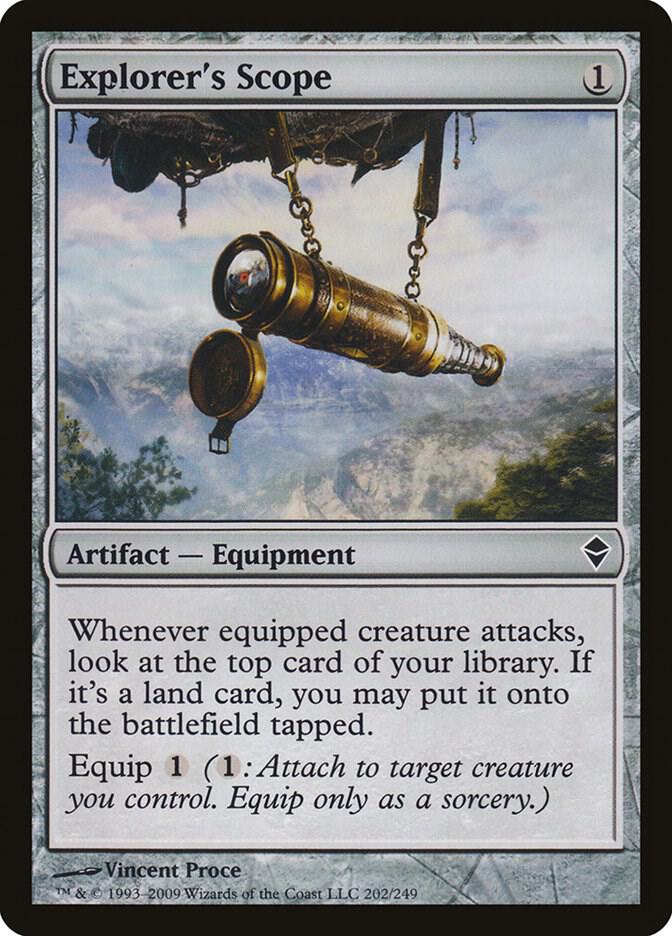 Explorer's Scope - Zendikar - Magic: The Gathering - TCGplayer.com