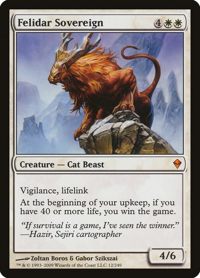 Felidar Sovereign - Zendikar - Magic: The Gathering - TCGplayer.com