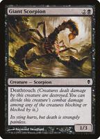 Giant Scorpion - Zendikar - Magic: The Gathering - TCGplayer.com
