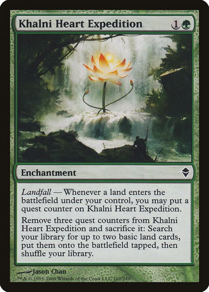 Khalni Heart Expedition - Zendikar - Magic: The Gathering - TCGplayer.com Khalni Heart Expedition - Zendikar - Magic: The Gathering - TCGplayer.com