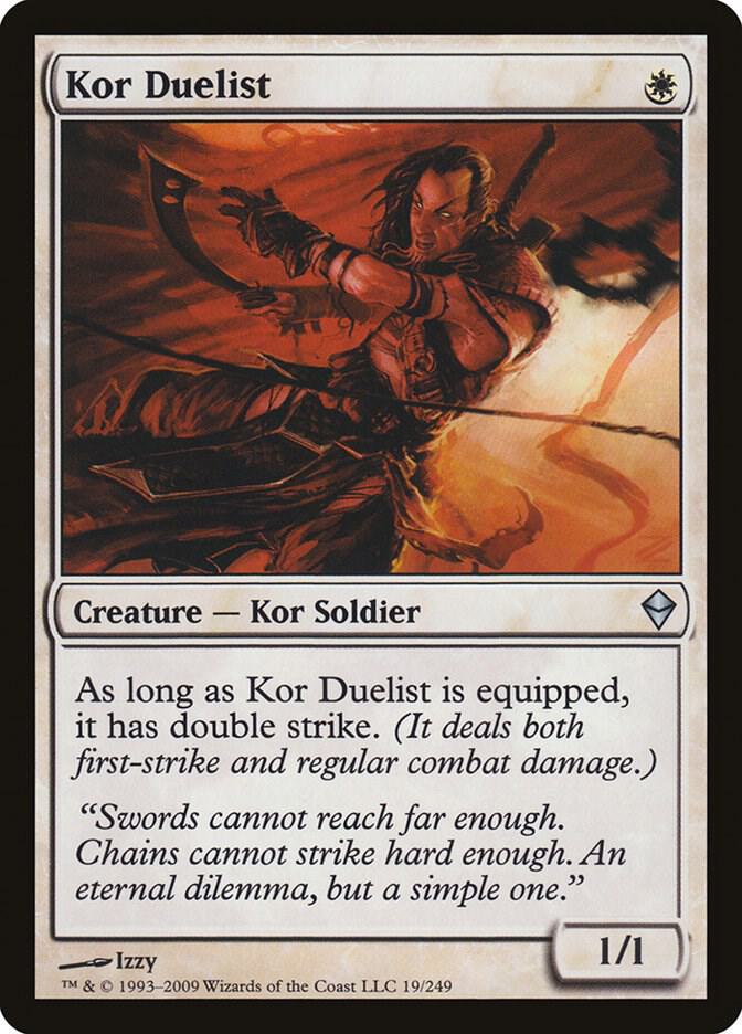 mtg kor cards Kor Warrior Token [Zendikar Rising Tokens]