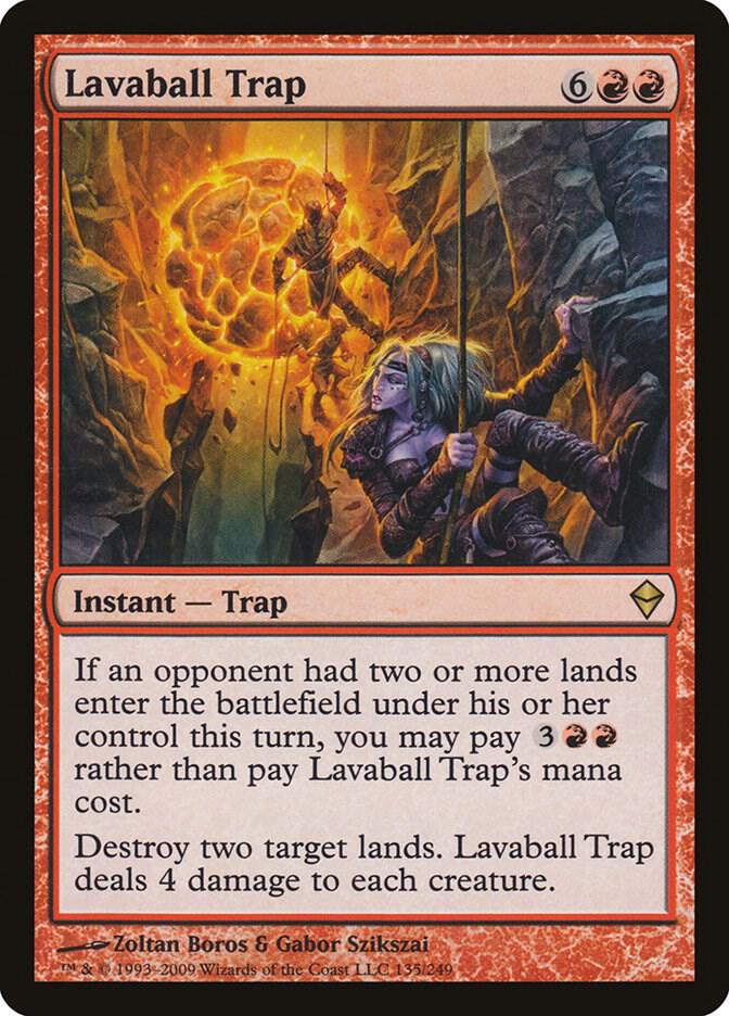Lavaball Trap - Zendikar - Magic: The Gathering - TCGplayer.com