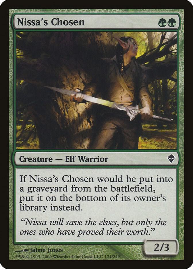 Nissa's Chosen - Zendikar - Magic: The Gathering Nissa's Chosen - Zendikar - Magic: The Gathering