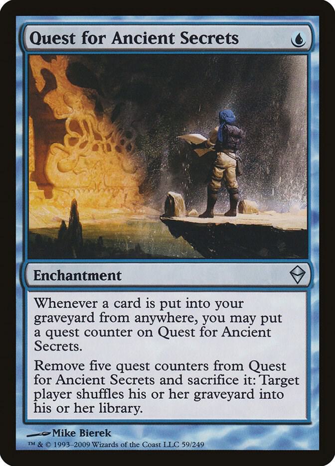 Quest for Ancient Secrets - Zendikar - Magic: The Gathering