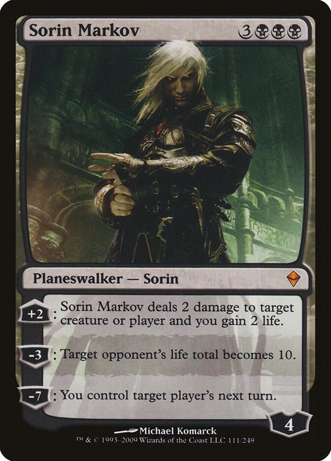 Sorin Markov - Zendikar - Magic: The Gathering Sorin Markov - Zendikar - Magic: The Gathering
