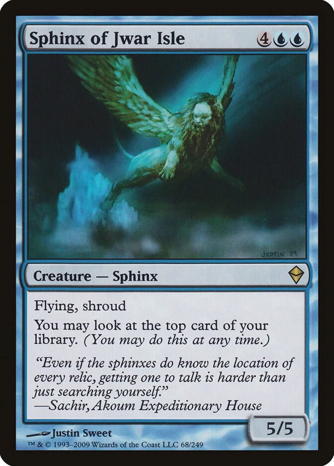 Sphinx of Jwar Isle - Zendikar - Magic: The Gathering - TCGplayer.com