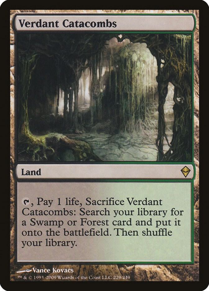 マジック：ザ・ギャザリング Verdant Catacombs Verdant Catacombs - Zendikar - Magic: The Gathering