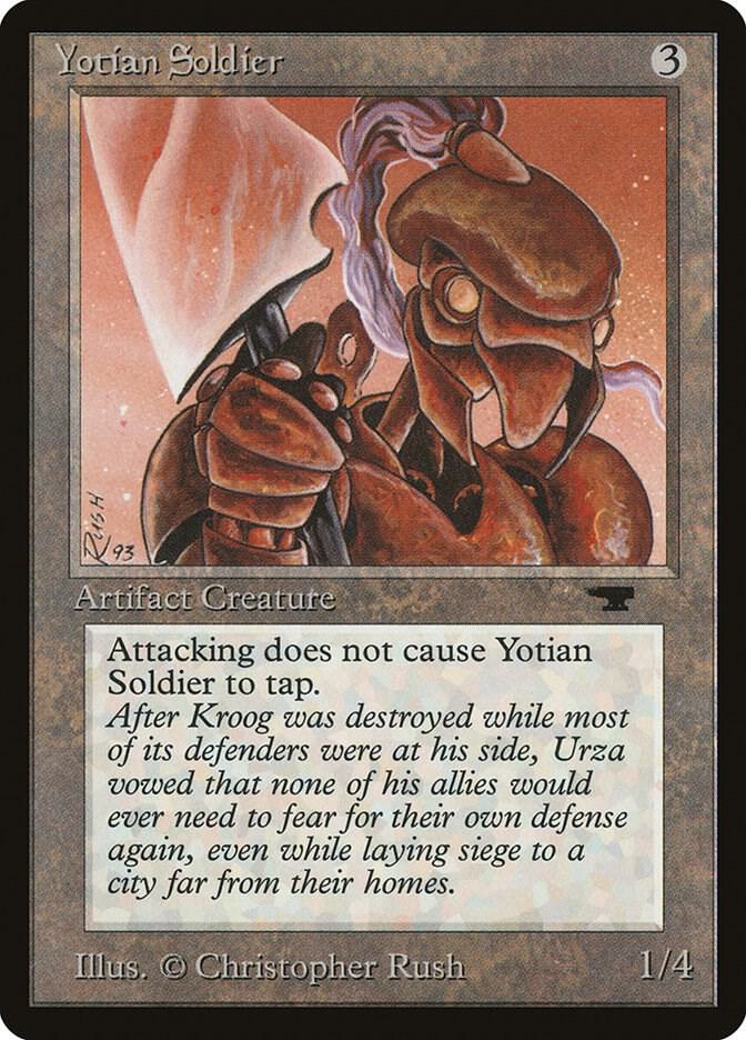 Yotian Soldier - Antiquities - Magic: The Gathering - TCGplayer.com